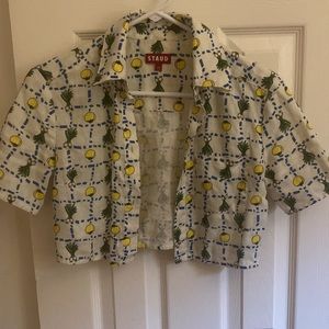 STAUD tomato crop top